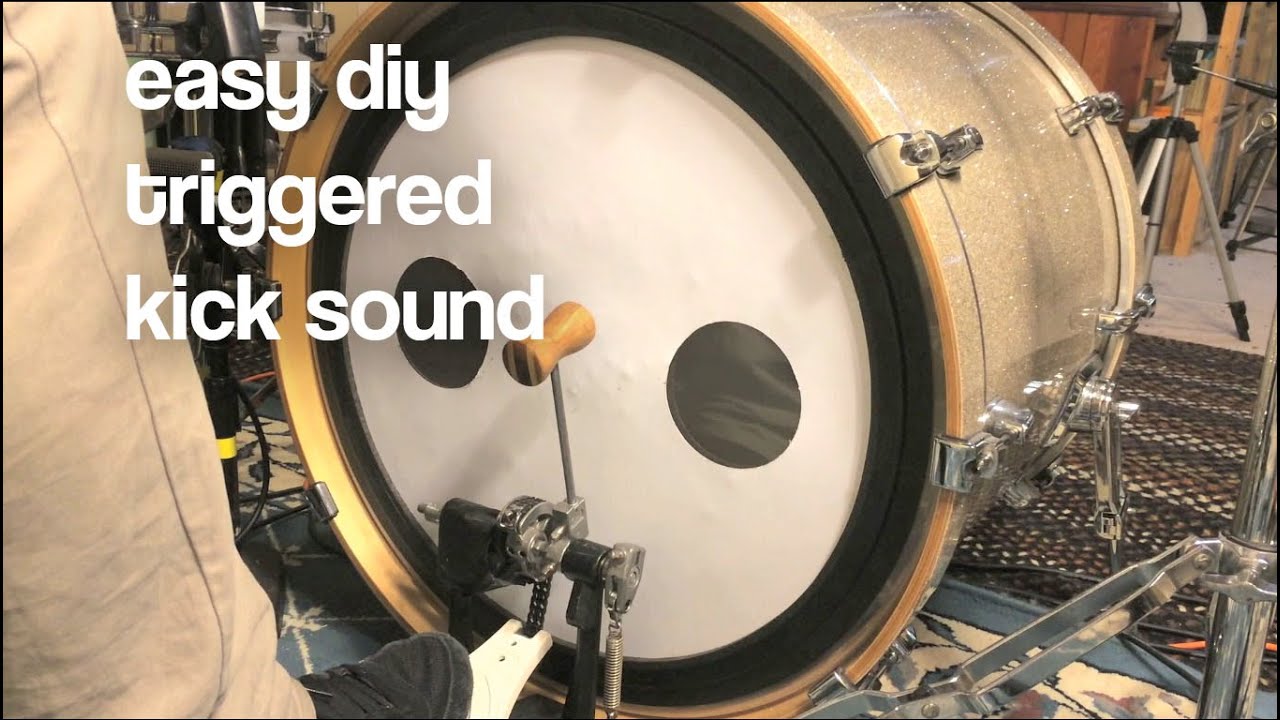 DRUM HACK | How to Get a Triggered Kick Sound (without a trigger)