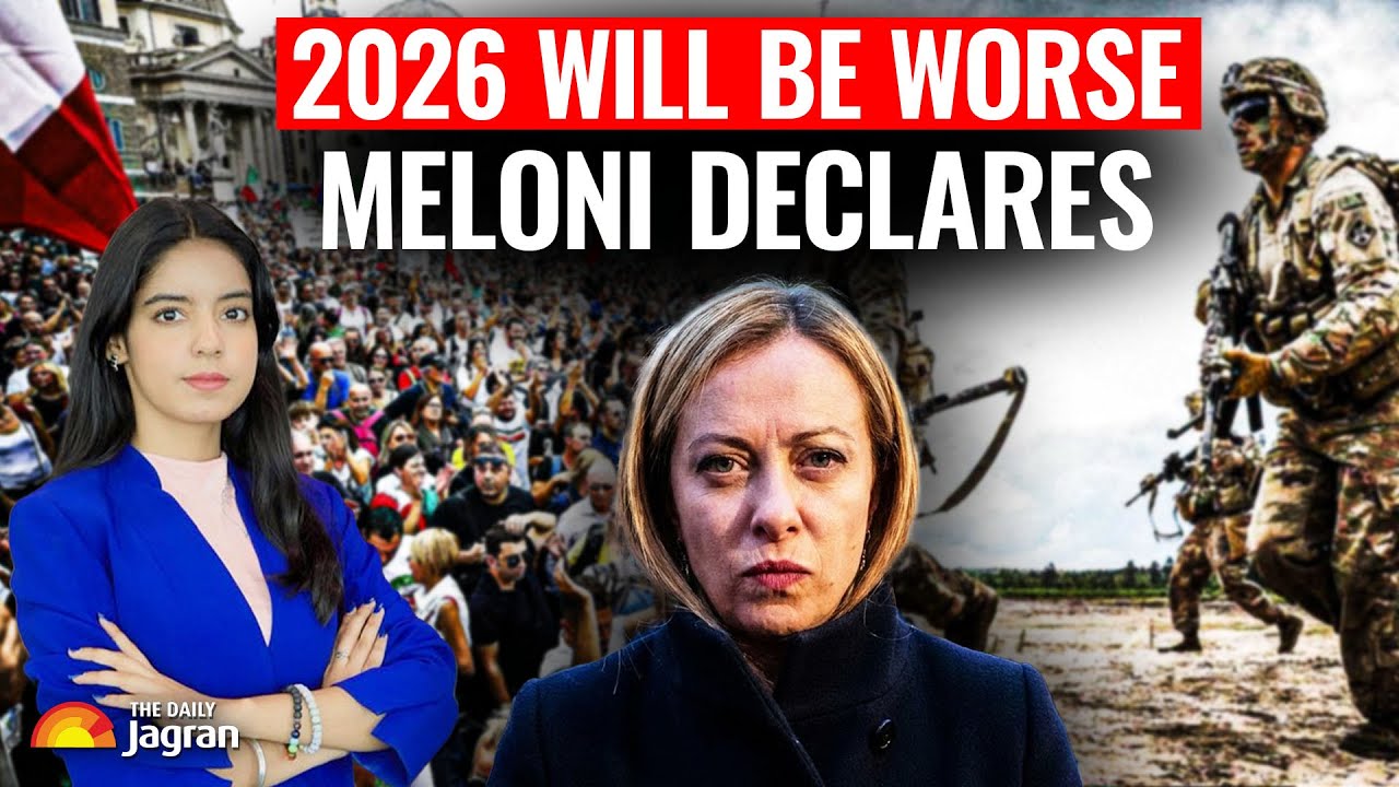 Przygotuj się na NAJGORSZY ROK, Meloni ostrzega Włochy. Jaki będzie kryzys we Włoszech w 2026 roku?