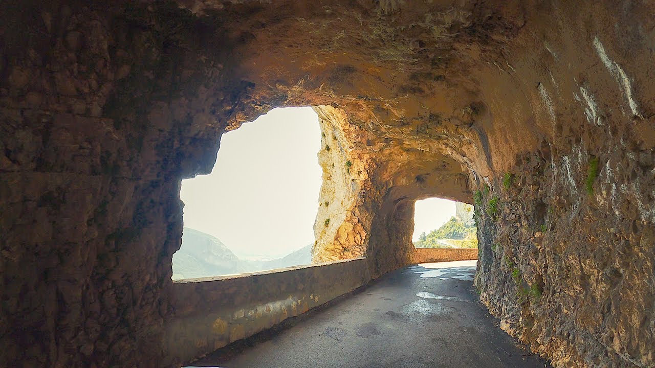 Driving the Route de Presles, France