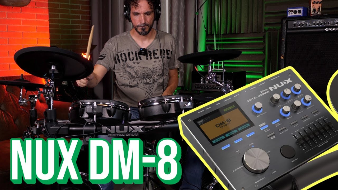 Analizamos la NUX DM8: ¡mucha batería electrónica por poco dinero!
