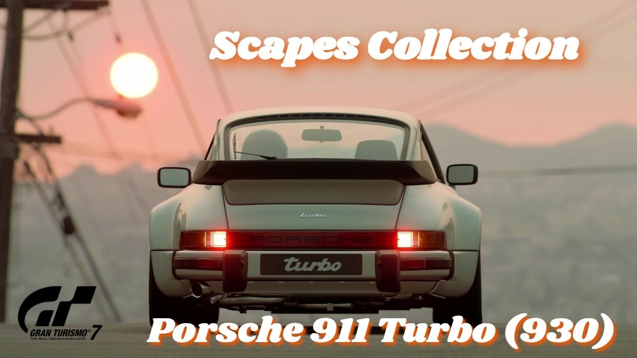 GT7 Scapes Collection 【Porsche 911 Turbo (930) 】