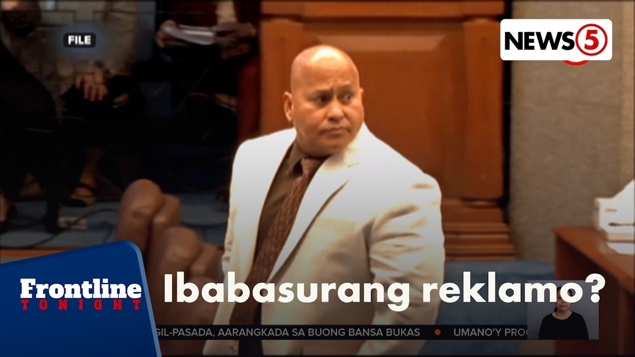 Reklamo tungkol sa pag-absent ni Sen. dela Rosa, posibleng mabasura lang | Frontline Tonight