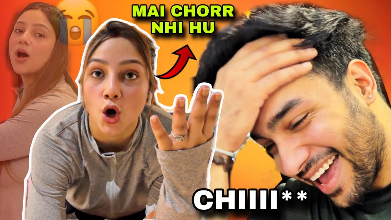 Shruti Ne Kari Ghar Mai *CHORI*😨| Tusharshrutivlogs