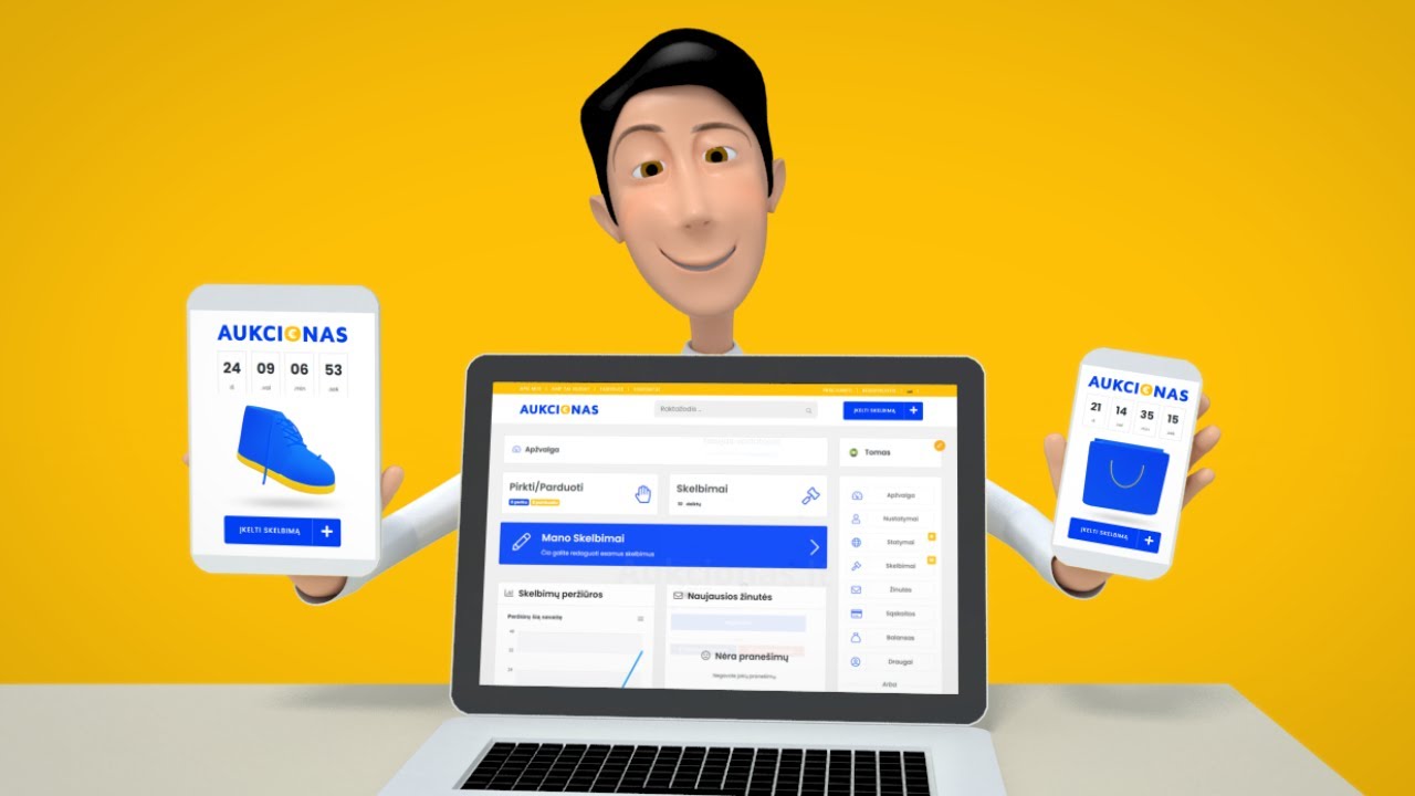 Aukcionas.lt - Pirk, Parduok, Uždirbk!