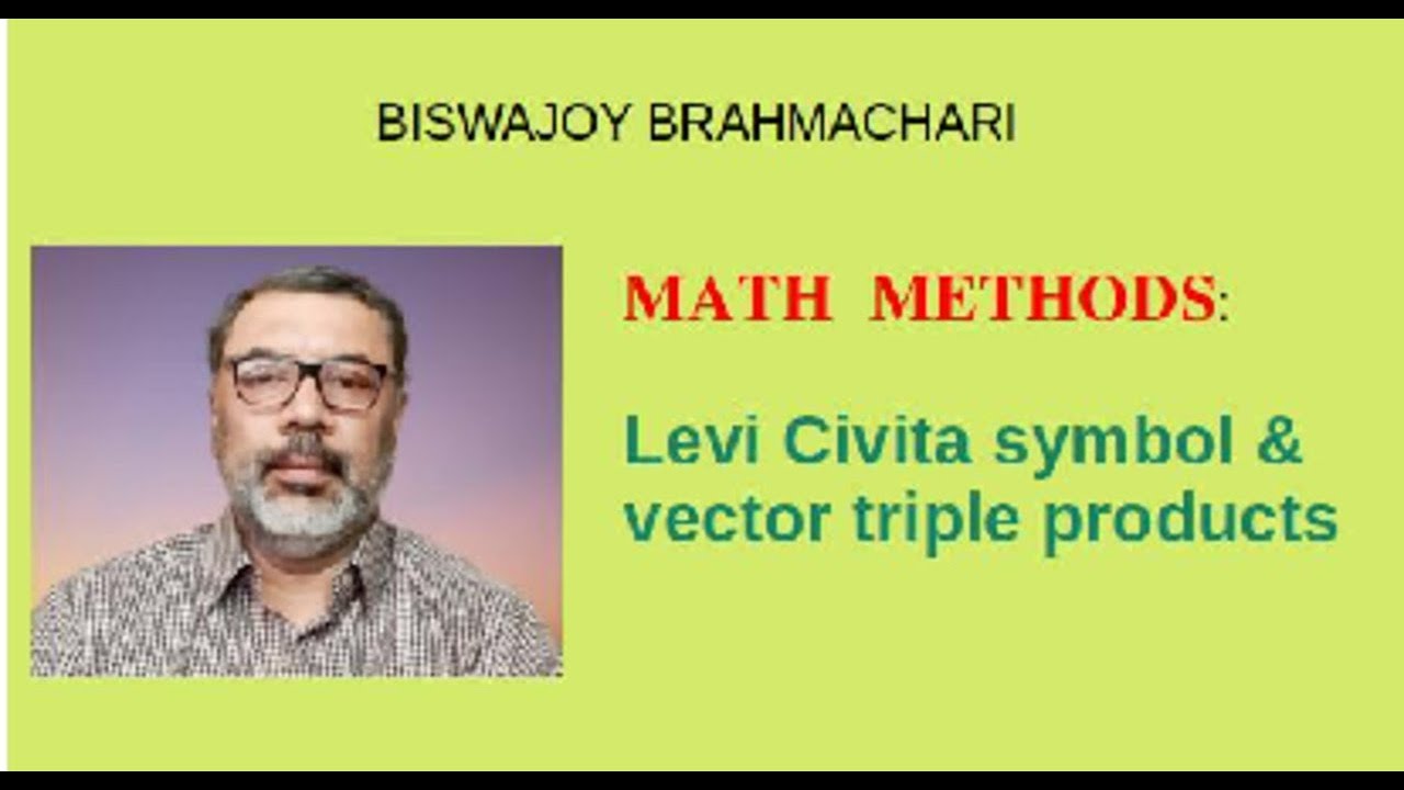 Levi-Civita symbol & vector triple products