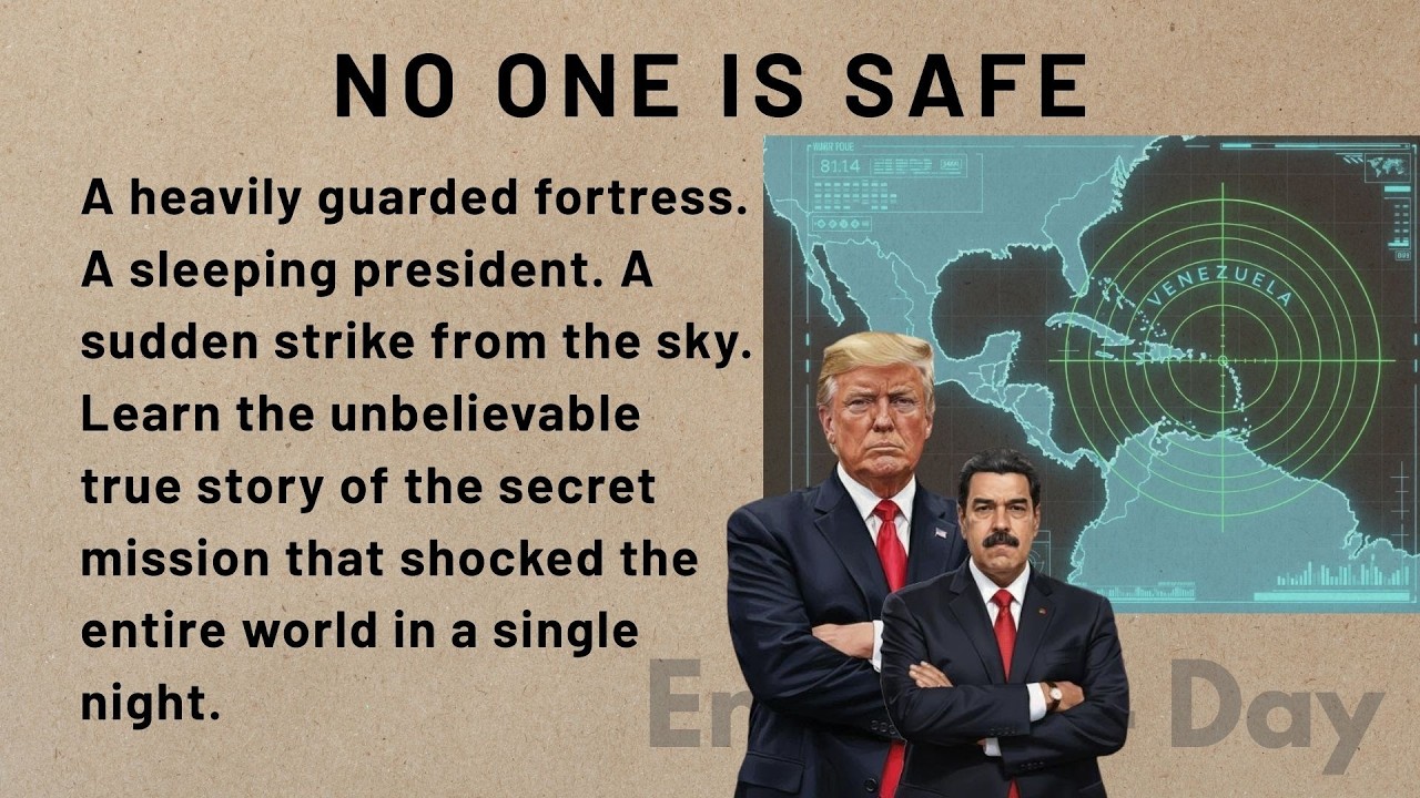 The Midnight Capture of a President 🌙 || Learn English Through Story (Level 3)