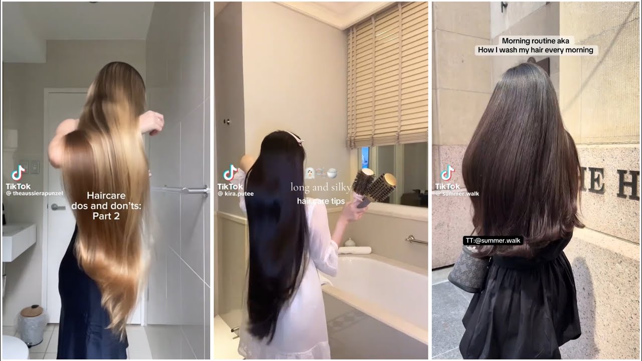Hair care tips | tiktok compilation |