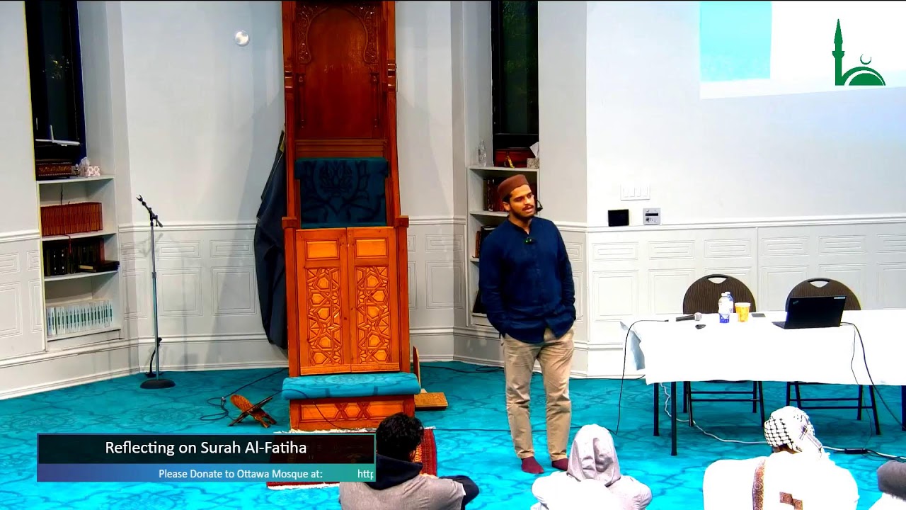Post Isha Lecture | Reflecting On Surah al-Fatiha | Ustadh Hisham Abu Yusuf