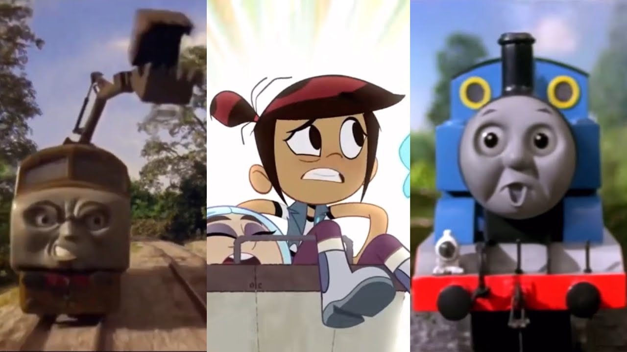 Thomas/Wallace and Gromit Parody: Motorbike Chase (for @ThomasandMollyMcGee-y6q)