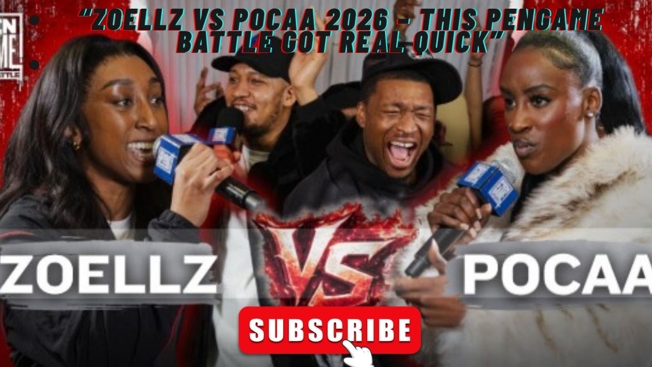 ZOELLZ vs POCAA | PenGame Rap Battle | 2026 Reaction