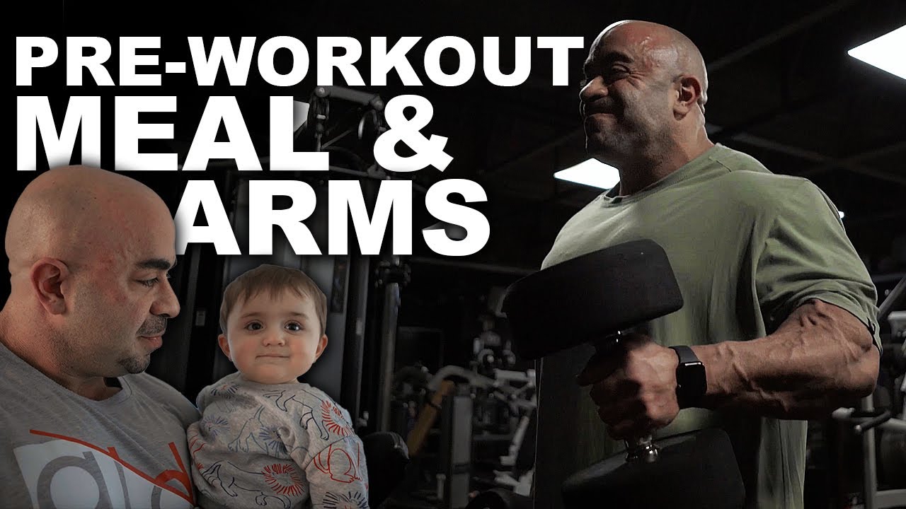 Sas Heirati // 1500 Calorie Breakfast Pre Workout Meal & Arm Day