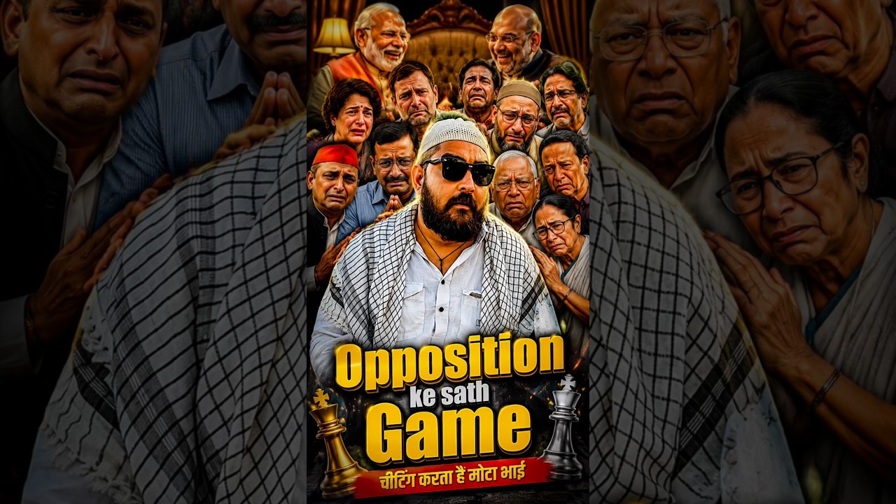 Opposition ke sath Game | CHEATING | #youtubeshorts #shorts #shortvideo #funny #comedy #bjp #modi