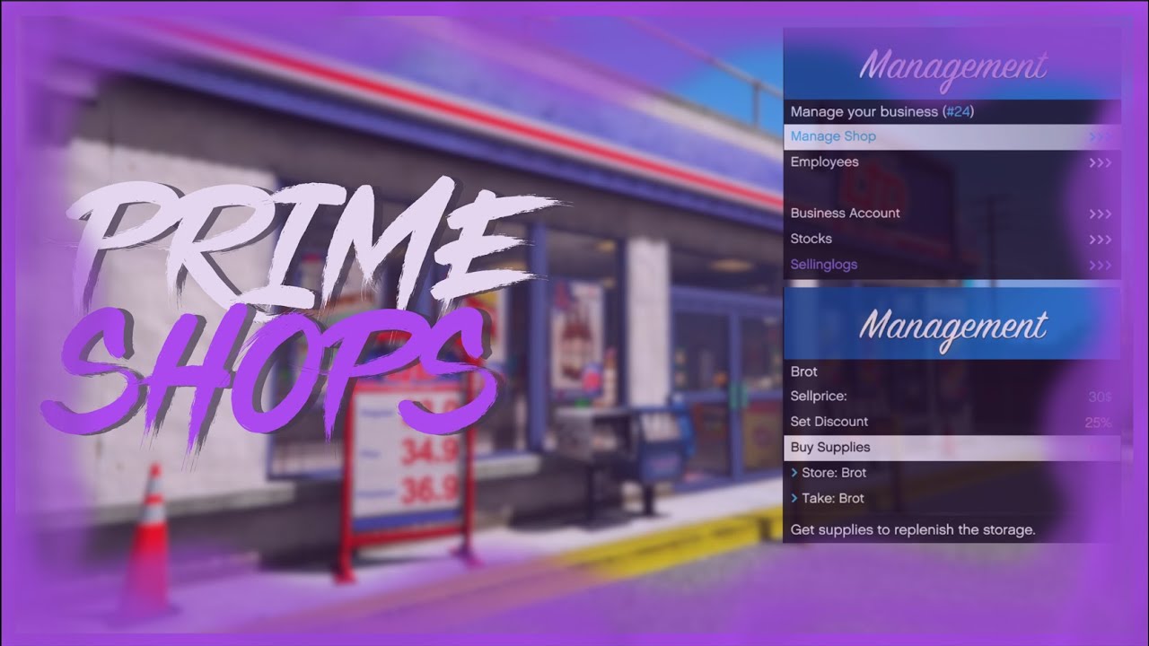 [ESX] primeShops - Buyable Shops with NativeUI Reloaded | Release Video