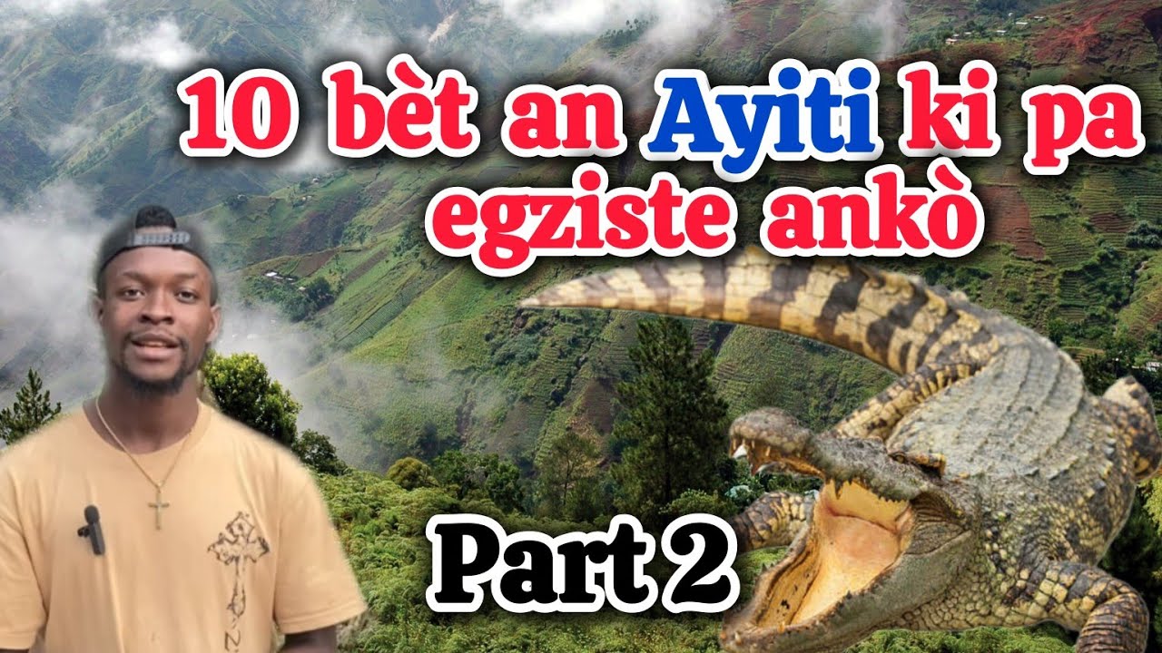 Vinn dekouvri 10 espès an ayiti ki pap egziste ankò nan 10 a 15 an ( epi ki anvwa de disparisyon)