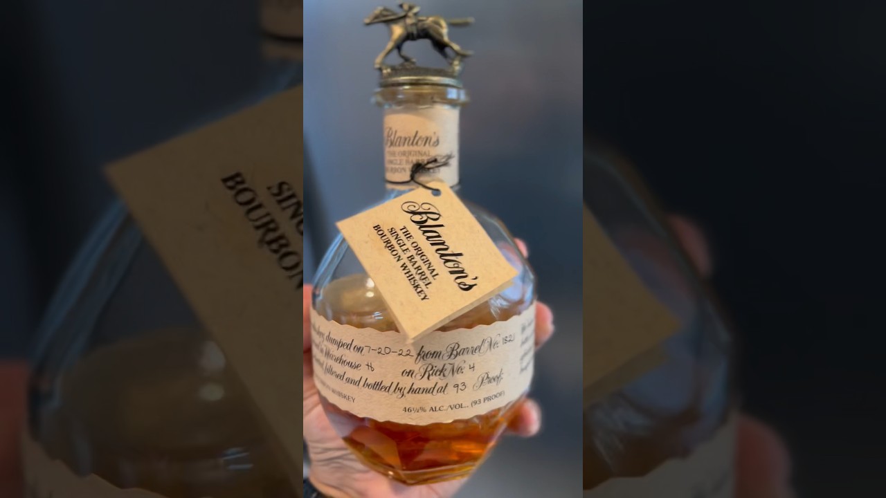 The Best ALTERNATIVE for BLANTON&rsquo;S Bourbon Whiskey from Buffalo Trace❗️❗️