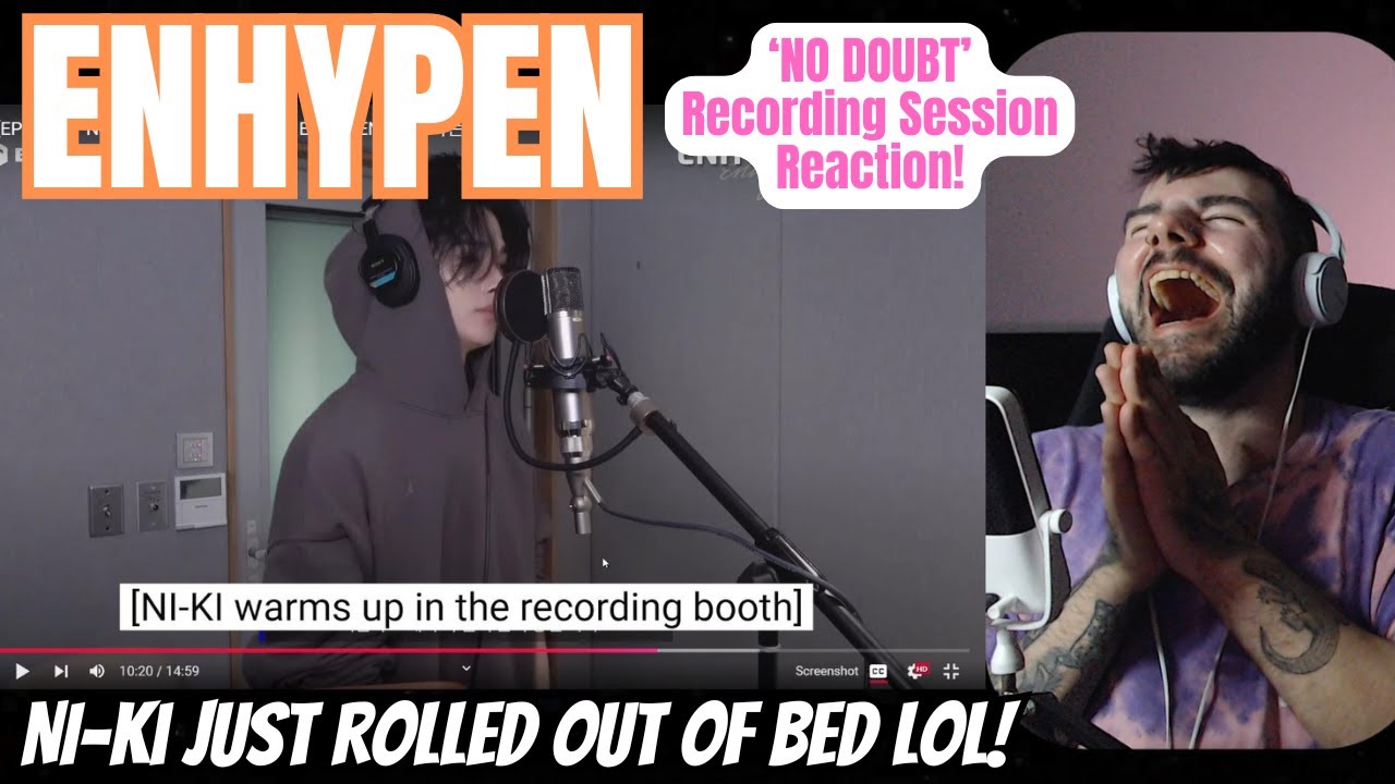 ENHYPEN - 'No Doubt' Recording Session Reaction!
