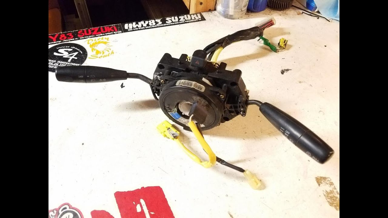 Wiper - Headlight switch - Ignition - Gauge Cluster Parts GEO TRACKER SUZUKI SIDEKICK @Hwy83SUZUKI