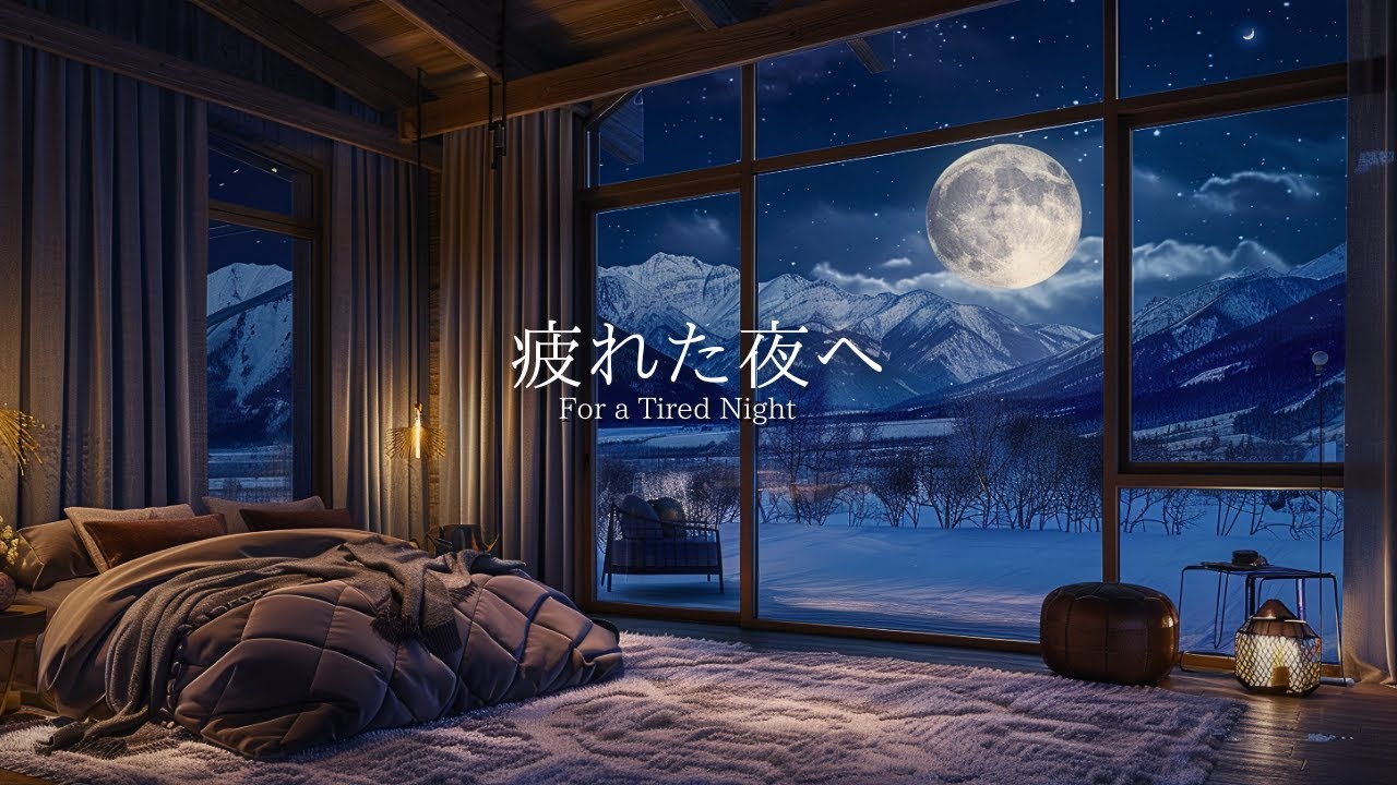【睡眠用BGM】疲れた夜へ寄り添うピアノ 1時間｜深く、静かに心を整える夜の音楽 / Deep Sleep Piano