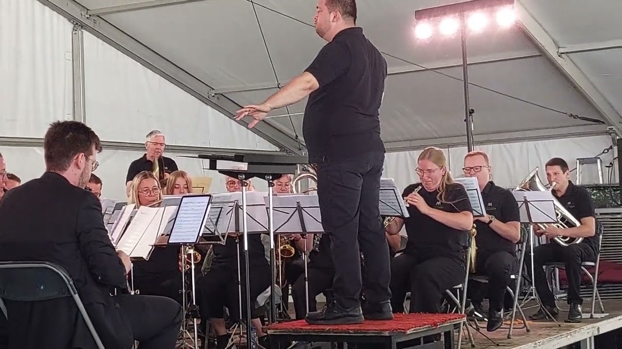 kermis Opdorp Dries, 7 juli 2024 Aperitiefconcert Kermistent