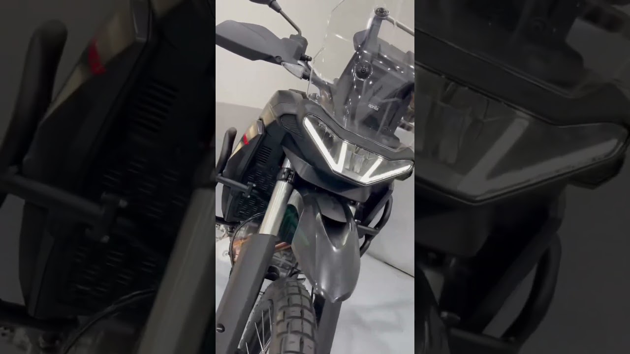 Yes or no on the high fender on this Aprilia Tuareg 660? Also, crash bars by Outback Motortek 🛡️