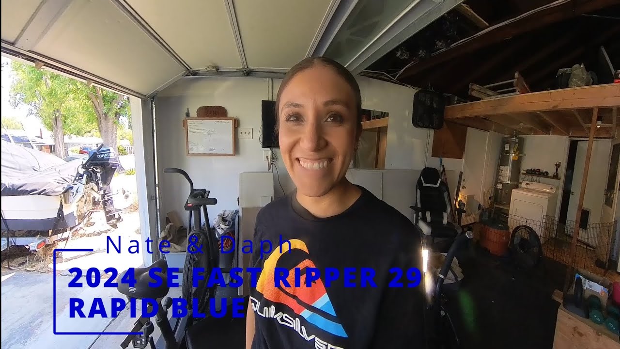 2024 SE Fast Ripper 29 Rapid Blue unboxing, build, and first ride - plus FlatOut in bike tire