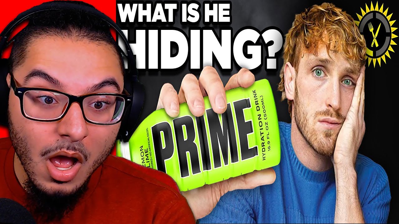 Food Theory: Logan Paul is LYING About Prime! | REACTION