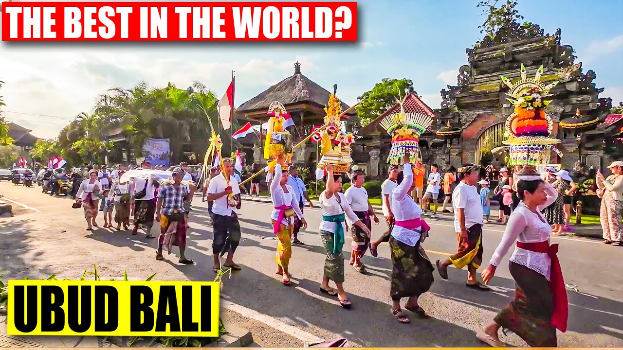 Ubud Bali Walking Tour as One of The best cities in the world | Ubud Bali Now