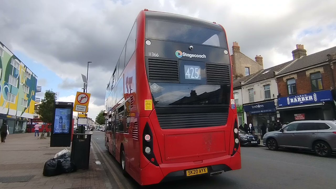 *Rare* (SK20 AYX) 425 Terminating at Manor Park #busenthusiast #teambus #londonbus  #shorts