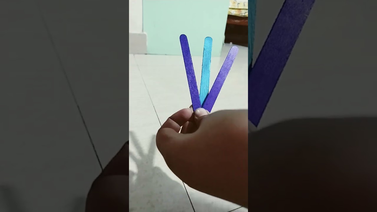 How to make a harmless popsicle stick bomb #tutorial #DIY crafts