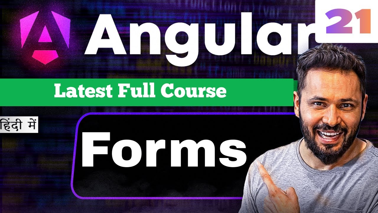 Angular 21 tutorial in Hindi #41 Reactive vs Template Driven vs Signal Forms