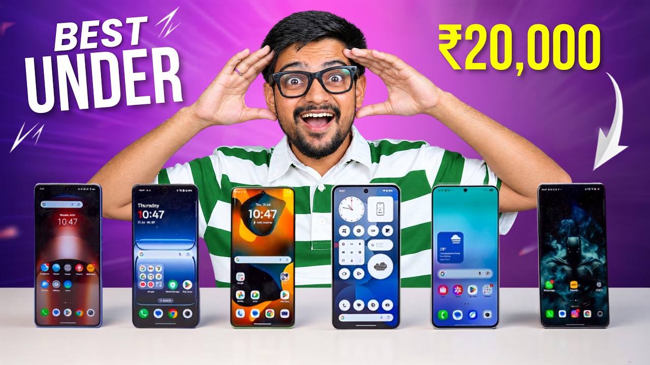 Top 5 Best Phones Under ₹20000 | Best Phone Amazon & Flipkart Sale 2026