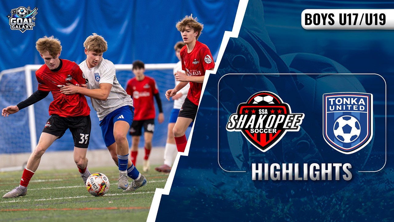 Shakopee SA U17 vs Tonka United U19 Highlights | TCSL Winter League