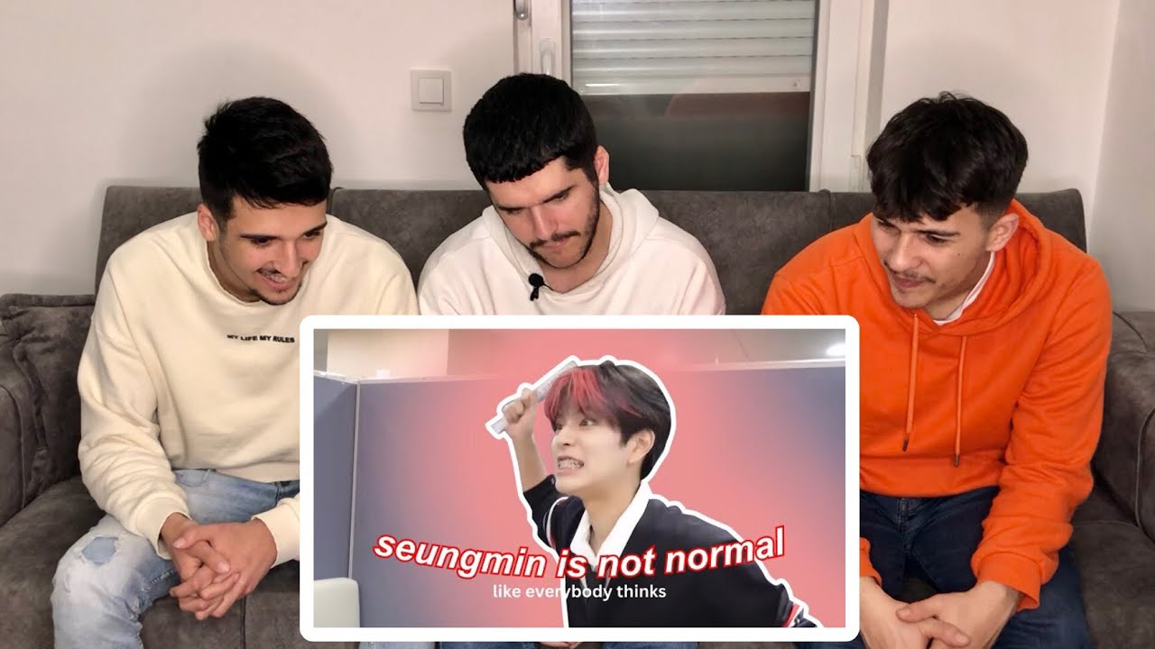FNF Reacts to SEUNGMIN aint normal like everyone else in stray kids