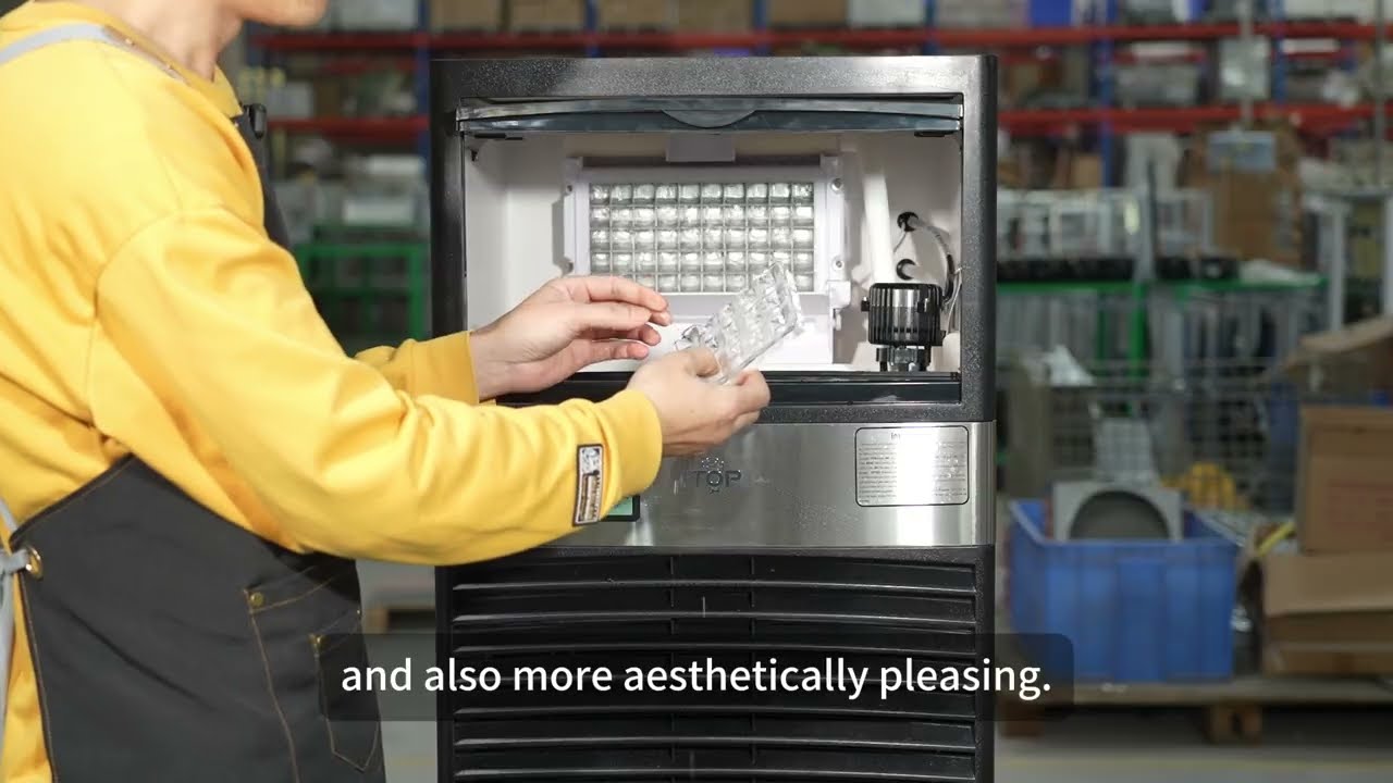 In-depth Review of IT-KK60 All-in-One Ice Machine: 20-minute fast ice making, fully automated.