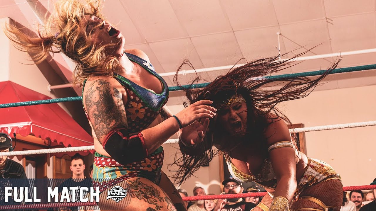 Меган Бэйн против Гэбби Форзы | Limitless Wrestling (женский рестлинг, WWE, AEW, TNA Impact, Star...