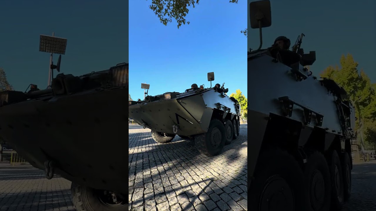 Pandur @exercitoportugues8269 #portugal #militaryvehicle #pandur #viseu