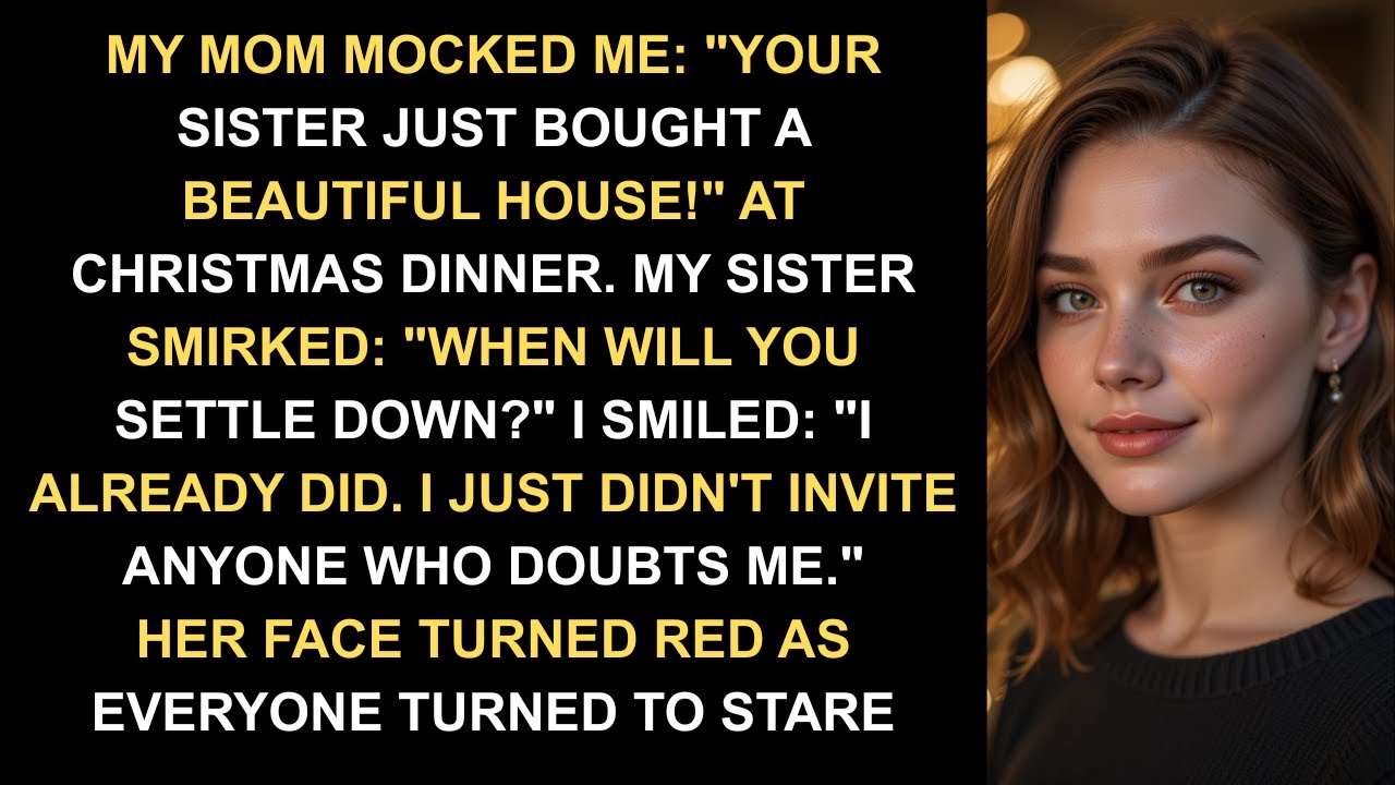 At Christmas Dinner, My Mom Mocked Me 