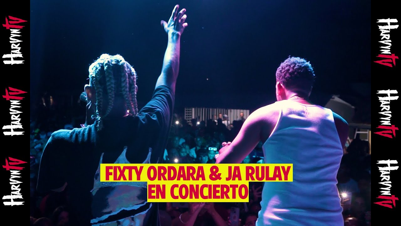 Fixty Ordara y Ja Rulay en Concierto - El Le&ntilde;o , Vete Lejos ( Harvyn TV )
