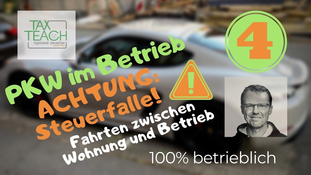 PKW: Nutzung für Wege zwischen Wohnung und Betrieb