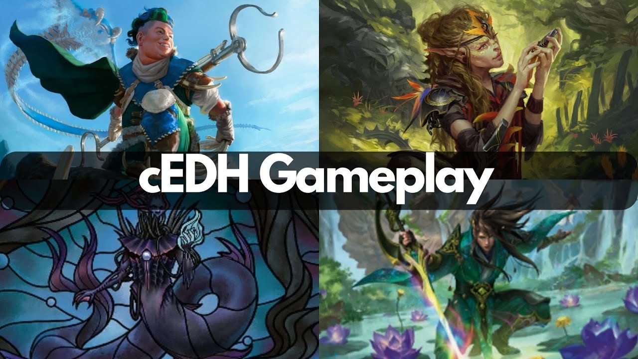 Jenson and Lurrus vs Kinnan vs Vohar vs Meria cEDH gameplay
