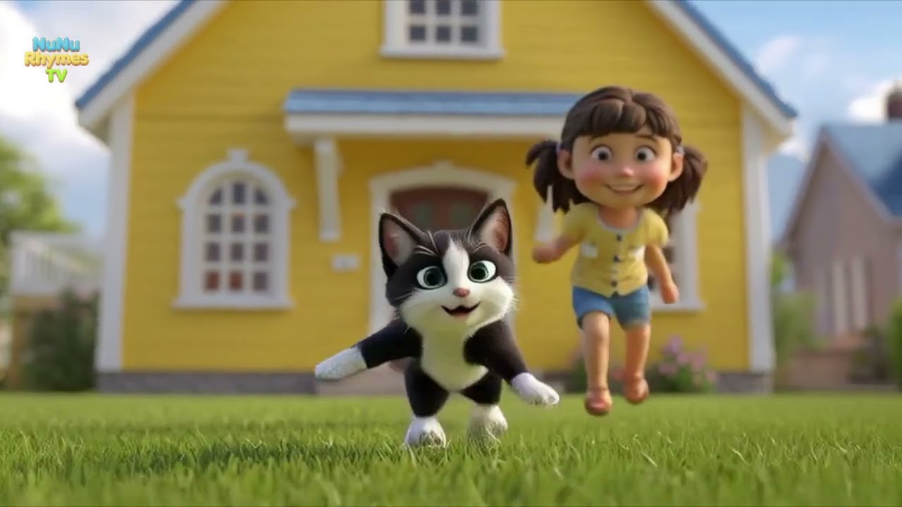 Meow Meow Meow Meow Billi Karti Meow Meow | Kids Rhyme Video | NuNu Rhymes TV