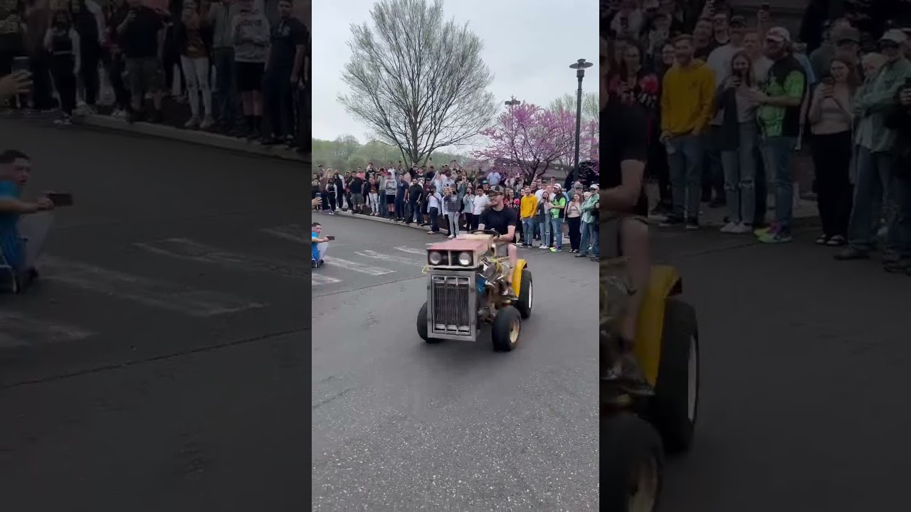 Now that&rsquo;s a lawnmower! | Ford V8 Cub Cadet
