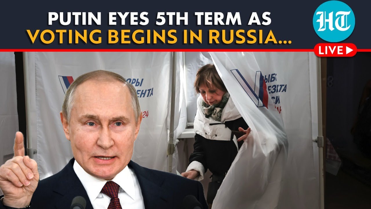 LIVE | Russian Presidential Elections | Voting Begins As Vladimir Putin Eyes Fifth Term