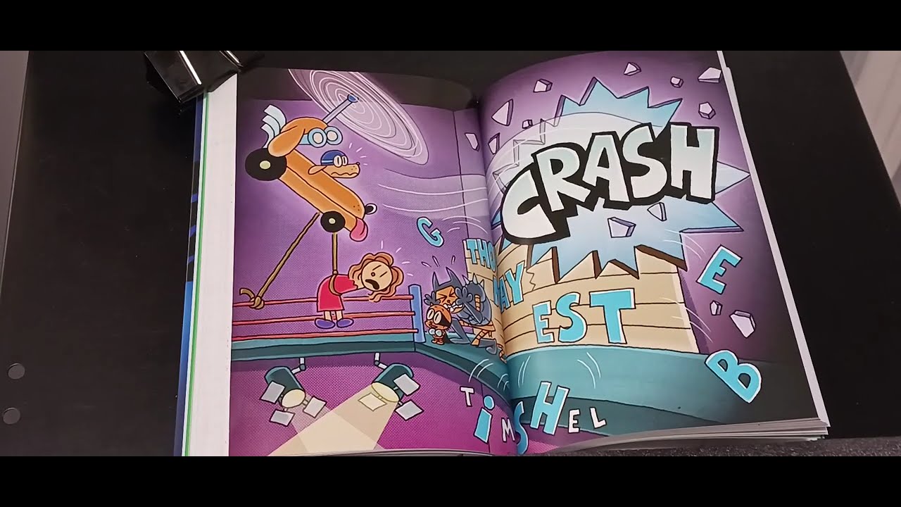 Reading Time w Celia- Dog Man and Cat Kid Part 7