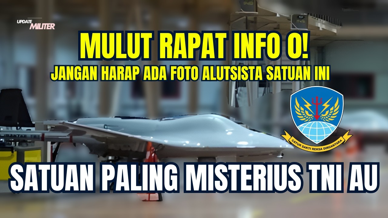 Satuan Paling Misterius TNI AU! Tak Ada Foto Alutsista, Tak Ada Video Latihan… Kenapa