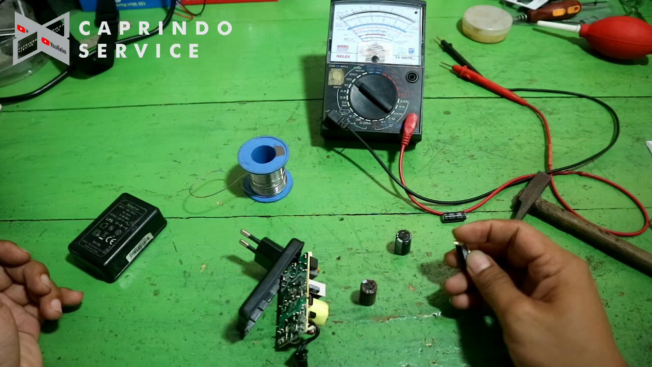 Cara Memperbaiki Adapter Charger 12Volt Dayak Drop
