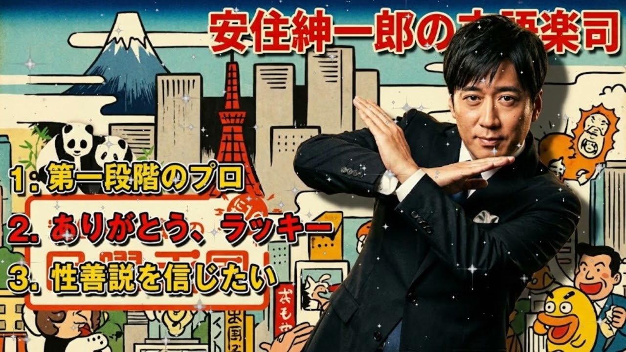 🤣【神回】「準備と装備だけは一流なんですｗ」安住紳一郎が語る『第一段階のプロ』の実態に中澤有美子も苦笑い...【日曜天国】