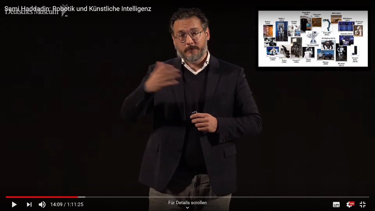 Sami Haddadin: Robotik und Künstliche Intelligenz