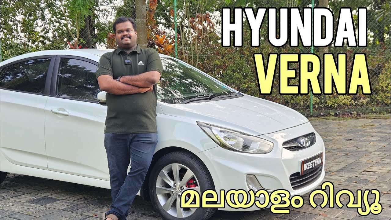 HYUNDAI VERNA SX | 1.6L CRDI Engine | Used Car Review Malayalam | Deepak Western
