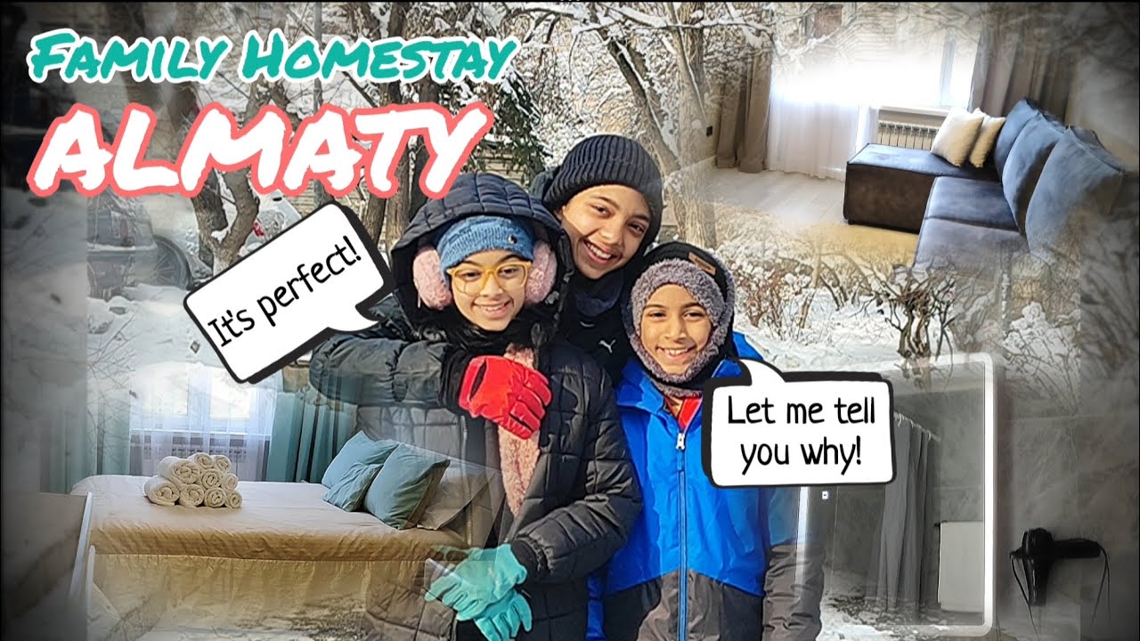 Inside Almaty's Top Family Accommodation: Stay Like a Local 🛋️🏡